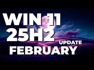 🔥 Windows 11 25H2 in 2026: Real Analysis, New Features, and Cloud Recovery 🚀