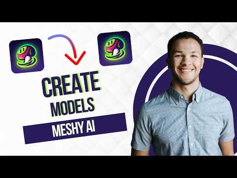 Meshy Ai Tutorial || Create Realistic Models With Ai (Full Guide)