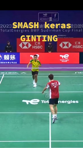 Smash Keras Ginting: Luar Biasa di Sudirman Cup 2023
