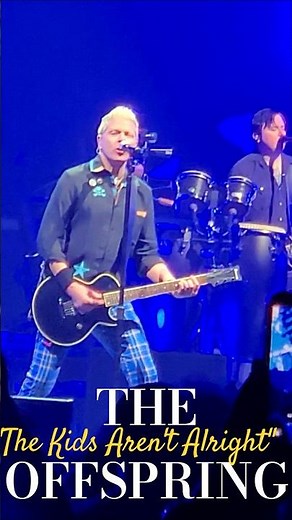 THE OFFSPRING "The Kids Aren't Alright" LIVE 🤘#Punk #unlock #theoffspring