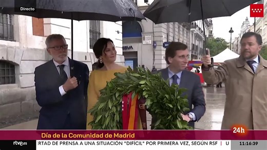 11K views · 329 reactions | La presidenta de la Comunidad de Madrid, Isabel Díaz Ayuso, y el alcalde de la ciudad, Martínez-Almeida, realizan la ofrenda floral a los caídos por el pueblo de Madrid durante el levantamiento contra los franceses el 2 de mayo de 1808 https://dozz.es/ed6jm4 | RTVE Noticias | Facebook