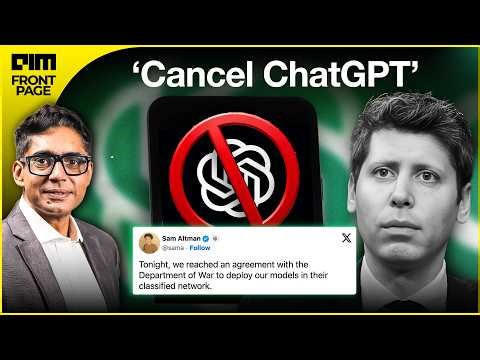 Anthropic vs OpenAI - Pentagon War Deal Backfires on ChatGPT