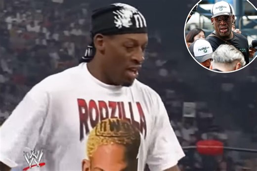 Dennis Rodman will be inducted into the WWE Hall of Fame in April