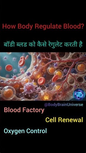 How Body Regulate Blood? 😳 | Blood Cell Production Explained