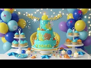 🎉 Happy Birthday Daniel 🎂 | Personalized Birthday Song with Name | Custom Birthday Music 2025
