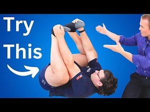 How to release pelvic floor muscles for men | Happy Baby Yoga Stretch
