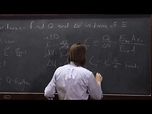 PHYS 102 | Capacitors 2 - Parallel Plate Capacitance