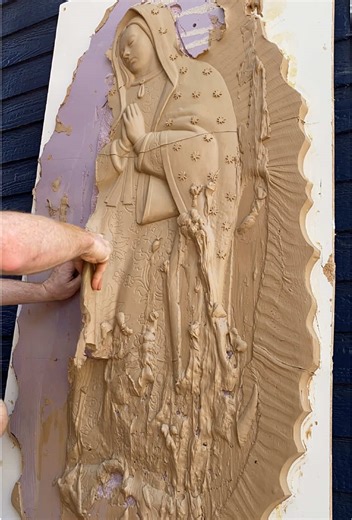 Guadalupe Relief: Bronze Casting Process Overview