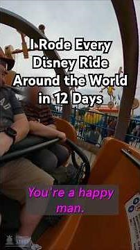 I Rode Every Disney Ride in 12 Days!!