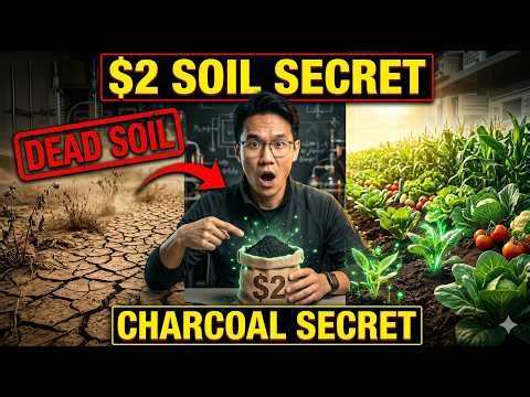 $2 Charcoal Secret That Revives Dead Soil for 2,000 Years — Why Farmers Are Being Silenced