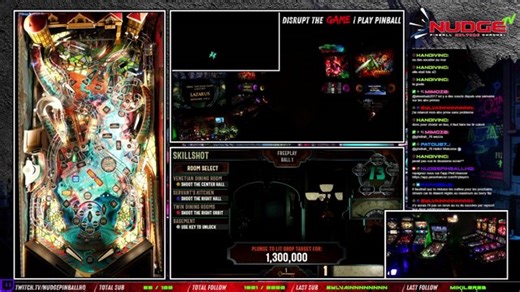 Winchester Mystery House Barrels of Fun | Nudge Pinball TV !rs !discord !help !shop