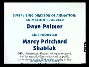 Blue's Clues Blue Talks (Promotional Copy) Credits