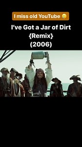 Childhood Nostalgia 🌈 on Instagram: "I’ve Got a Jar of Dirt - Remix {Pirates of the Caribbean: Dead Man’s Chest} (2006) Uploaded/Posted to: YouTube 🖥️ Made by Cap’n Neon. I miss this era, life was simpler 🥺 #childhood #nostalgia #childhoodmemories #childhoodmovies #potc #piratesofthecaribbean #deadmanschest #captainjacksparrow #ivegotajarofdirt #ivegotajarofdirtremix #johnnydepp #2000s #00s #oldyoutube #throwback"