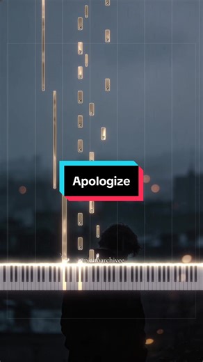 Learn to Play 'Apologize' by OneRepublic on Piano