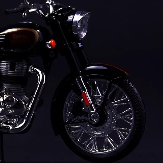 This Royal Enfield Classic 350 Is PURE CLASS 🖤 | ASMR Unboxing #royalenfield #miniature #bike