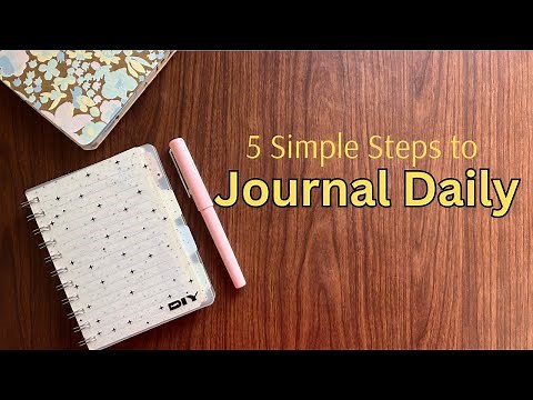 Master Your Daily Journaling Routine in 5 Simple Steps for Beginners!