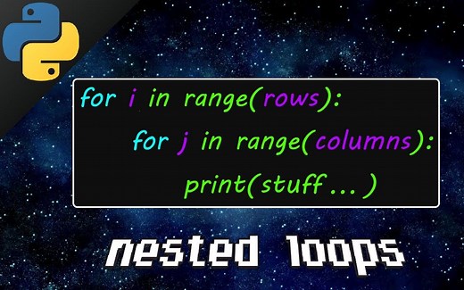 13-Python 嵌套循环【中文字幕】