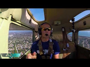 Turning with a Slip | (not for student pilots) Using flaps for drag and lift