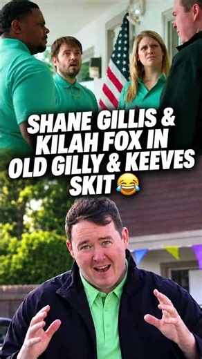 SHANE GILLIS AND KILAH FOX IN OLD GILLY & KEEVES SKIT 😂 #shanegillis #comedyskits