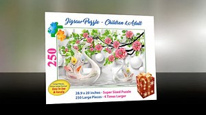 Xlarge Jigsaw Puzzle Eiffel Tower: Large 250 Piece, Paris Scene - Etsy