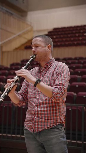Gershwin's Rhapsody in Blue, performed by RSNO Principal Clarinet Timothy Orpen #shorts