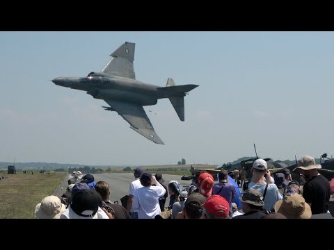 [4K] Legend in the Sky! Hellenic F-4E Phantom Display 🇬🇷 🔥