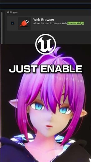 Use Your BROWSER In Unreal Engine 5