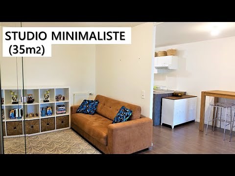 Mon studio de 35m2 à Paris - APARTMENT TOUR (minimaliste)