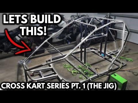 Lets Build a Street Legal Cross Kart! Part 1. (The Frame Jig)