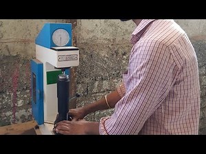 How to check Hardness ! Rockwell Hardness Tester