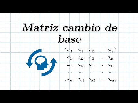Hallar la MATRIZ CAMBIO DE BASE y las BASES | Ejercicio COMPLETO | Álgebra Lineal