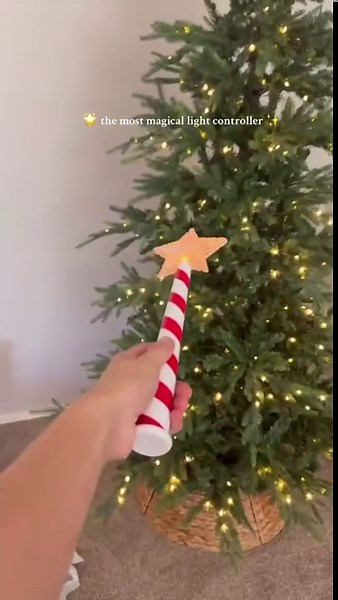 Christmas Tree Wand, Magic Wand Christmas Wand, Christmas Tree Remote Control, Light Controller, Star Glowing Decoration, Christmas Tree Control, Magic Wand for Christmas Lights
