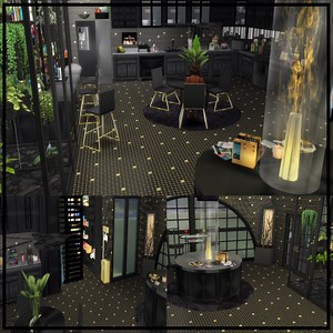 newluxurioussims4 Luxury Simplistic Kitchen