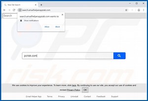 Email Helper App Browser Hijacker