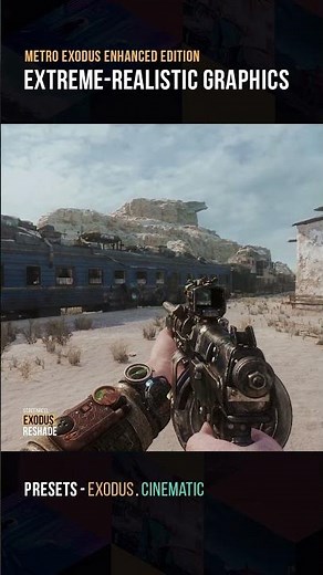 Metro Exodus Enhanced With Cinematic and Extreme-Realistic Reshade Presets #raytracing