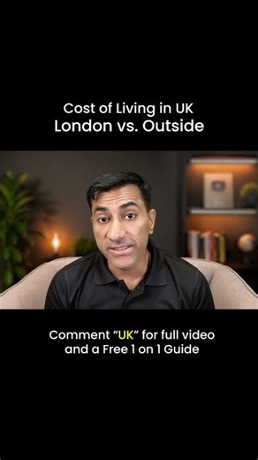 The Hidden Cost of Living in the UK (London vs. Outside) 🇬🇧 #studyabroad #uk #london