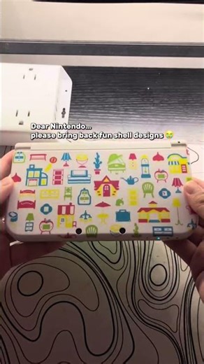 Nintendo really needs to bring back fun shell designs 😭