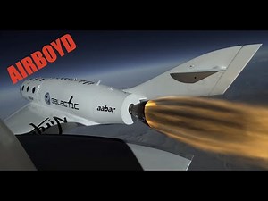 Virgin Galactic SpaceShipTwo First Powered Flight