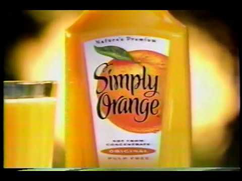 2002 Simply Orange Juice Commercial