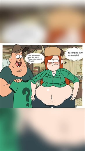 Wendy's (Gravity Falls) weight gain