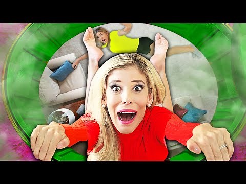 Found Game Master Lair Room Hidden inside Secret Tunnel in Our House! | Rebecca Zamolo
