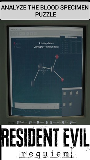 Analyze the Blood Specimen Puzzle Resident Evil Requiem #residentevilrequiem #residentevil
