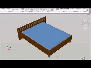 Modelando una cama - M3A2 - Aprendiendo AutoCAD