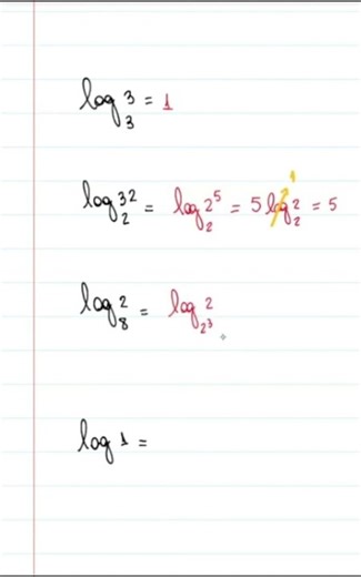 Aprenda Logaritmo em 1 MINUTO #math