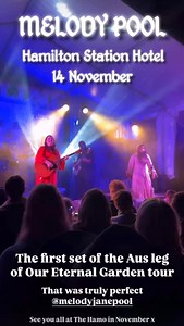 NEWY! Next Friday! Full band. With @georgie_winchester opening the show! Get your tickets in the link in my bio | Melody Pool