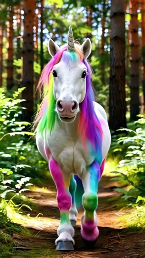 Rainbow Unicorn Magic ✨🦄 | Colourful Unicorn Short for Kids & Fantasy Lovers