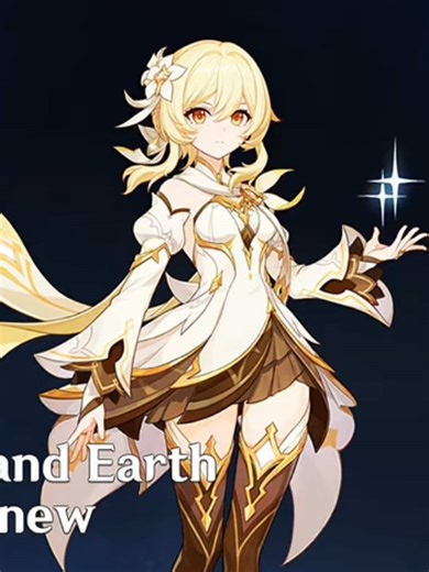 New Lumine Outfit Showcase in Genshin Impact