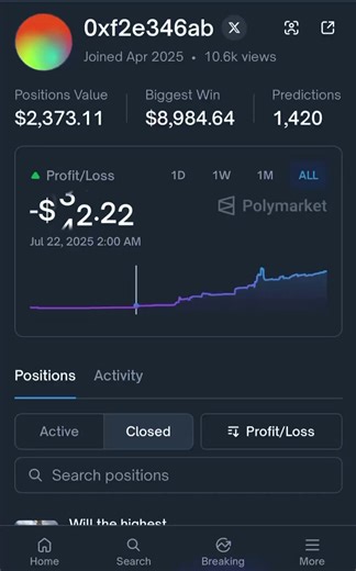 This trader gave Claude $44 and one question.Not “what should I build.”Not “how do bots work.”He asked: what’s the easiest way to consistently extract money from short-term mispricing.No lecture. No disclaimer. No theory.It said: find small windows where the market is off by a few percent.Quietly. Repeatedly. At scale.Then it dropped a wallet.stargate5$165,618 profit16,279 tradesJoined November 2025He almost skipped it.Then he opened the activity.No predictions. No narratives.Just micro trades o