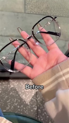 Transform Your Glasses: Before and After Cleaning