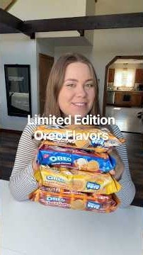 Trying Oreo’s new limited edition flavors! 😋 #foodreview #oreo